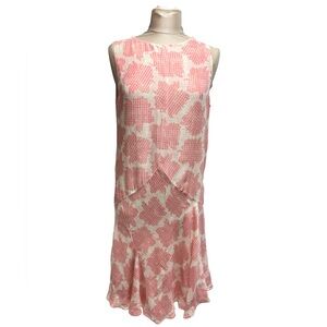 Agnona Pink Floral Women's Dress